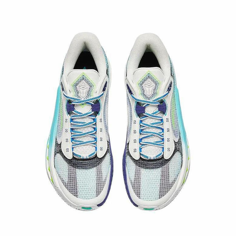 Anta Shock Wave 6 - White/Blue
