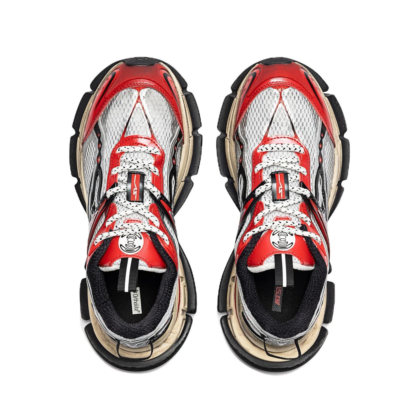 ANTA SNEAKERVERSE SV Impulse Pulse Life Casual Shoes - Grey/Red/Black