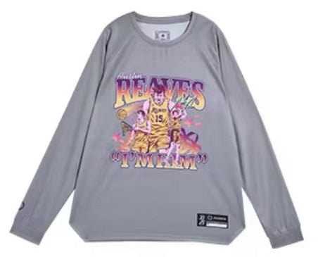 【Austin Reaves】Rigorer Sports Shooting Long Sleeves
