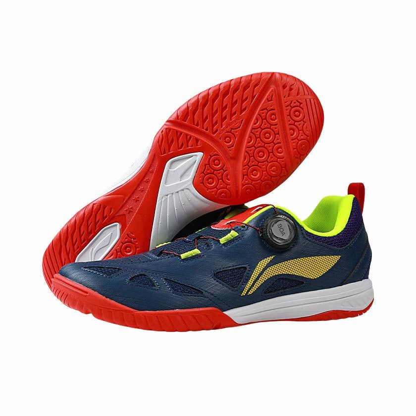 【Wang Chuqin】Li-Ning Mage Pe Low Table Tennis Shoes - Blue/Red