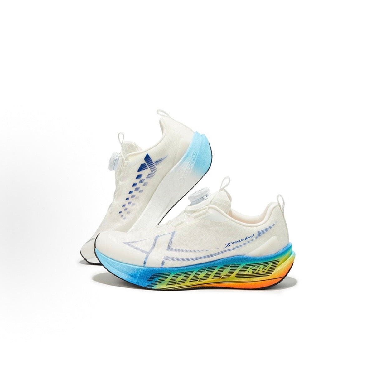 (Kisd)Xtep 2000km 5.0 Running Shoes - White/Campus Blue