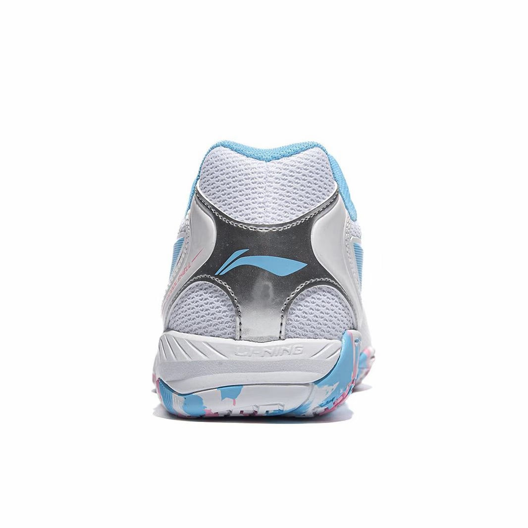 Li-Ning Table Tennis Shoes - White/Blue