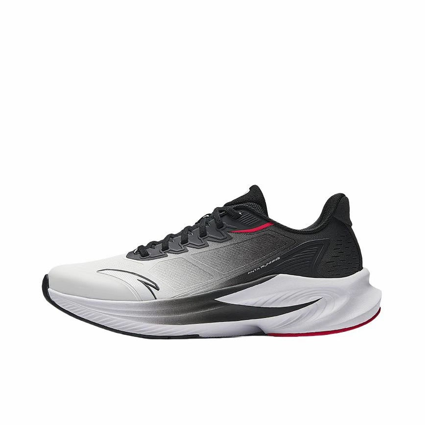 【Yibo Wang】 Anta Stinger 6 Fabric PP Film Running Shoes - White/Gray