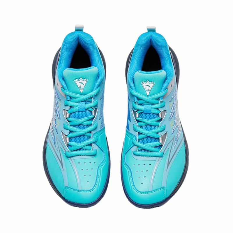 (Women)Crying Center x Anta Instant Shadow 001 Badminton Shoes - Deep Sea Blue