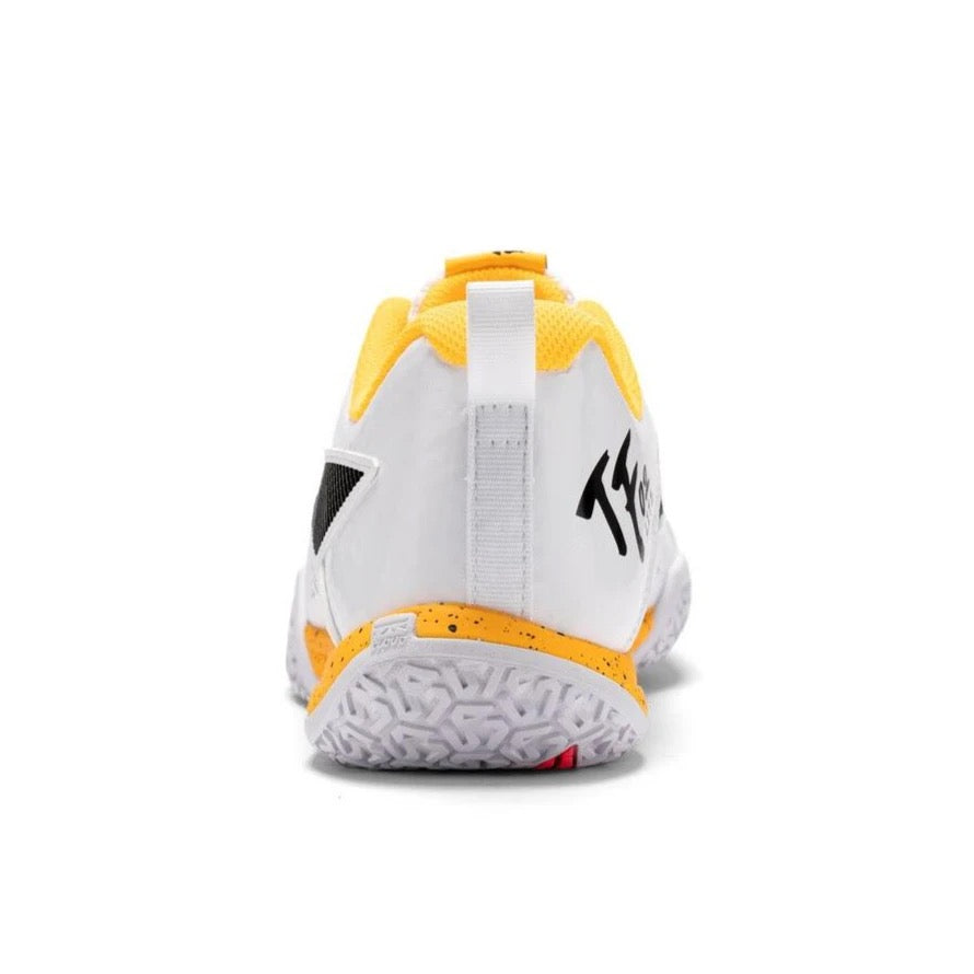 Li-Ning Saga 2 Lite Badminton Shoes - White/Yellow
