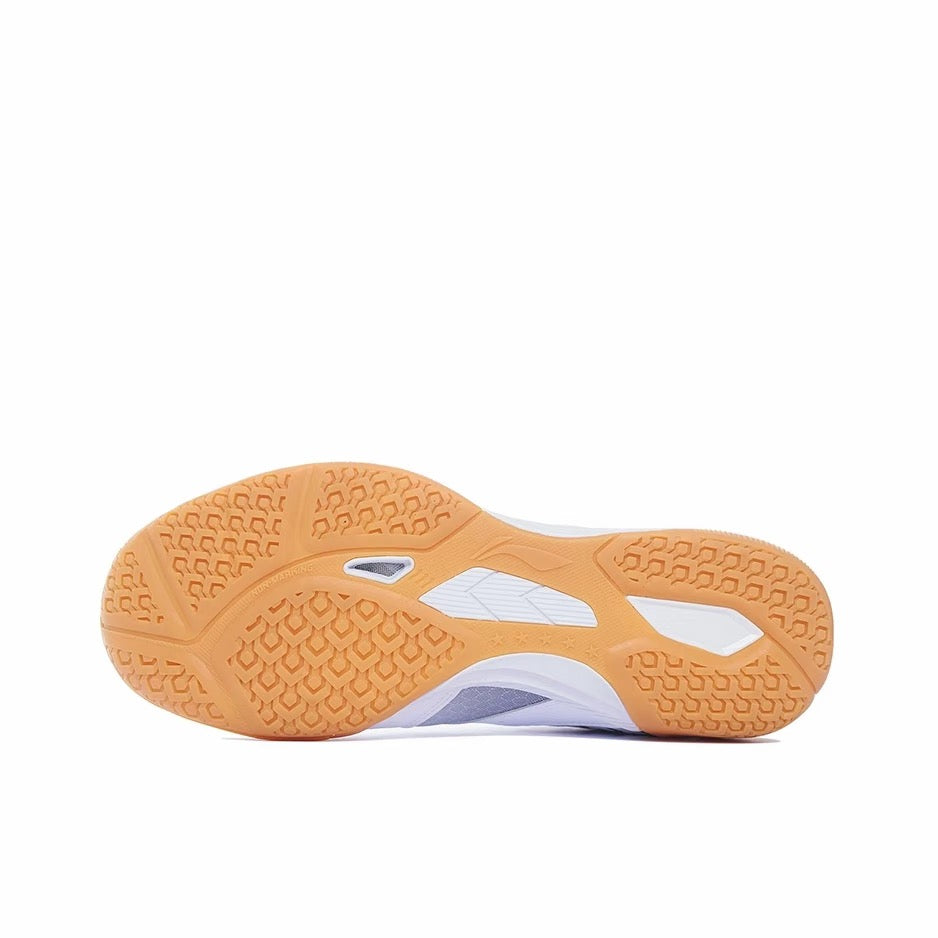 Li-Ning Professional Table Tennis Shoes - White/Black/Gold