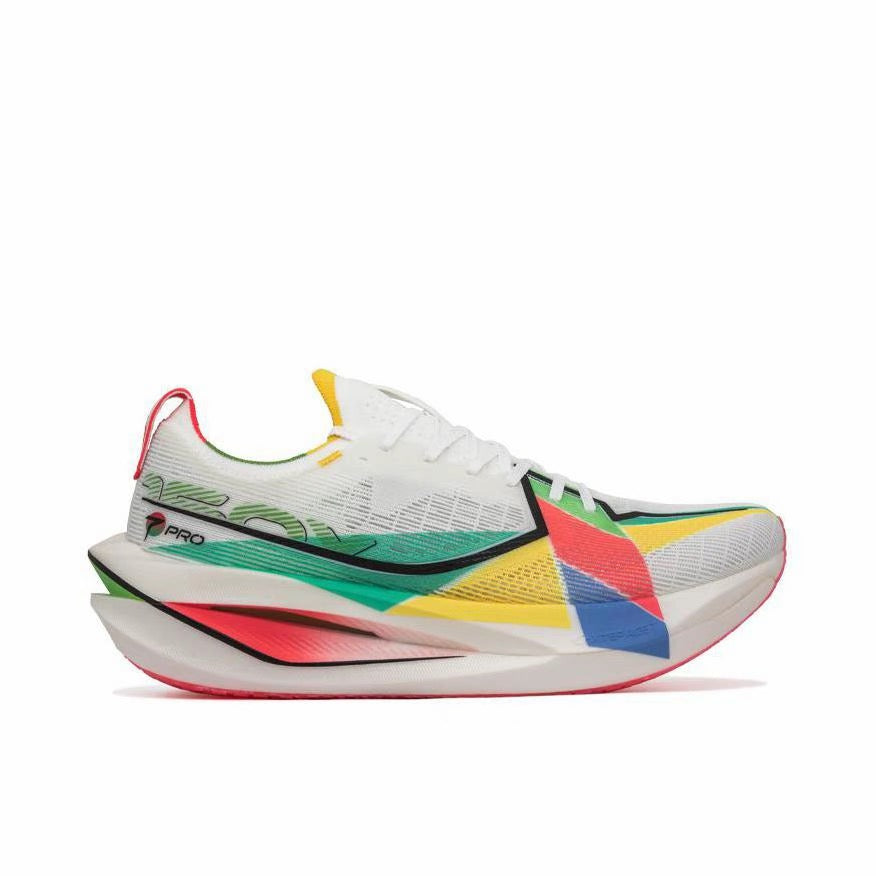 Xtep 160X 7.0 Pro Marathon Running Shoes - White/Green/Red