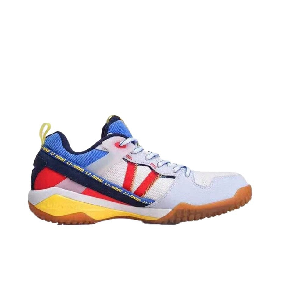 【Shi Yu Qi 】Li-Ning Invincible Ace Badminton Shoes - White/Red/Blue