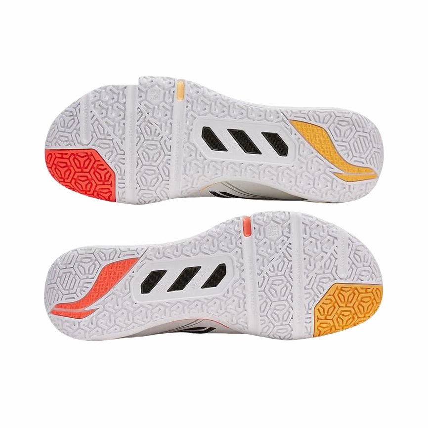 Li-Ning Saga 2 Pro Badminton Shoes - White/Yellow