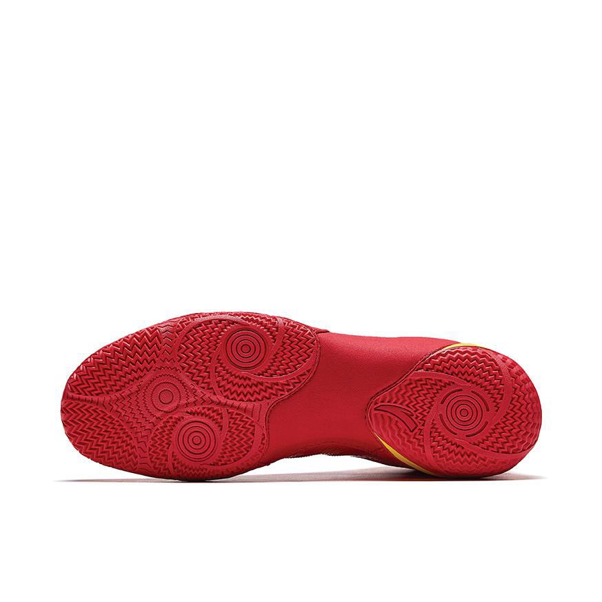 Anta | China National Team Professional Wrestling Shoes - Red/Gold/Black