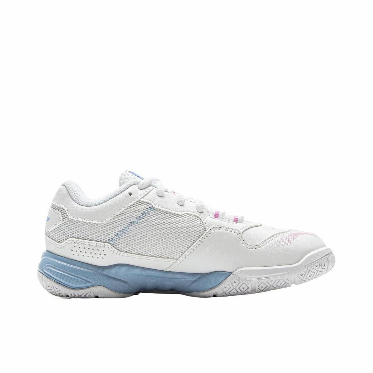 Kids Li-Ning Saga 3 Badminton Shoes - Standard White
