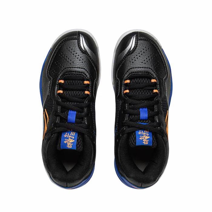 Kids Li-Ning Saga 3 Badminton Shoes - Black