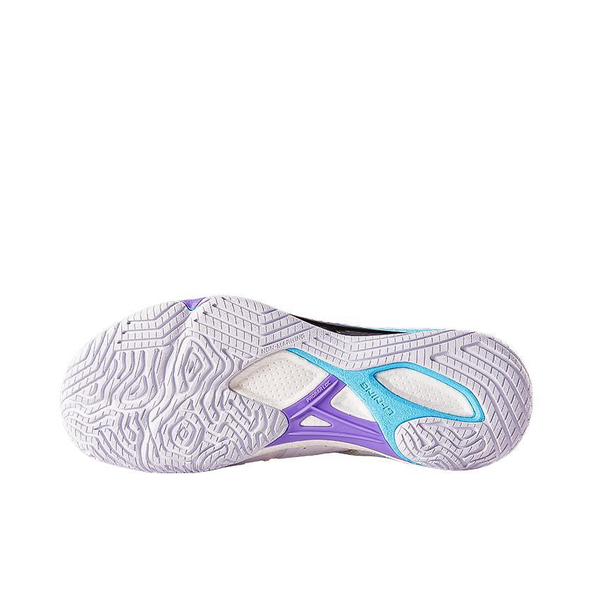 Li-Ning Gyrfalcon 4 Badminton Shoes - White/Blue