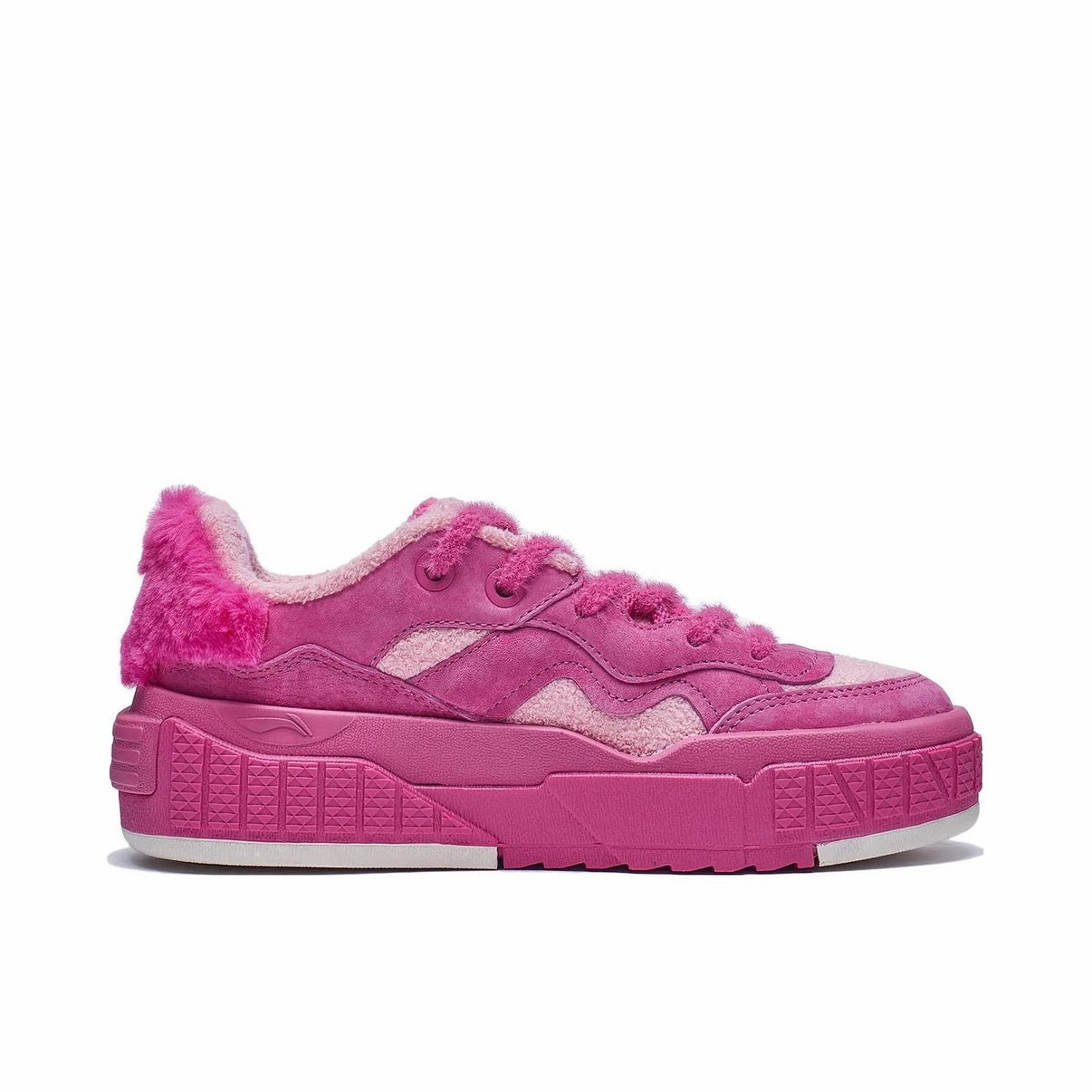 (Women)Li-Ning x Disney 001 UNBLOCK Low Casual Sneakers - Strawberry Bear