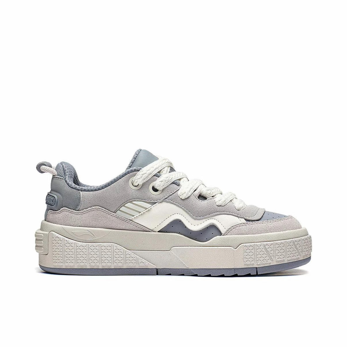 Teens in Times (He Junlin) x Li-Ning 001 UNBLOCK Low Casual Sneakers - Gray