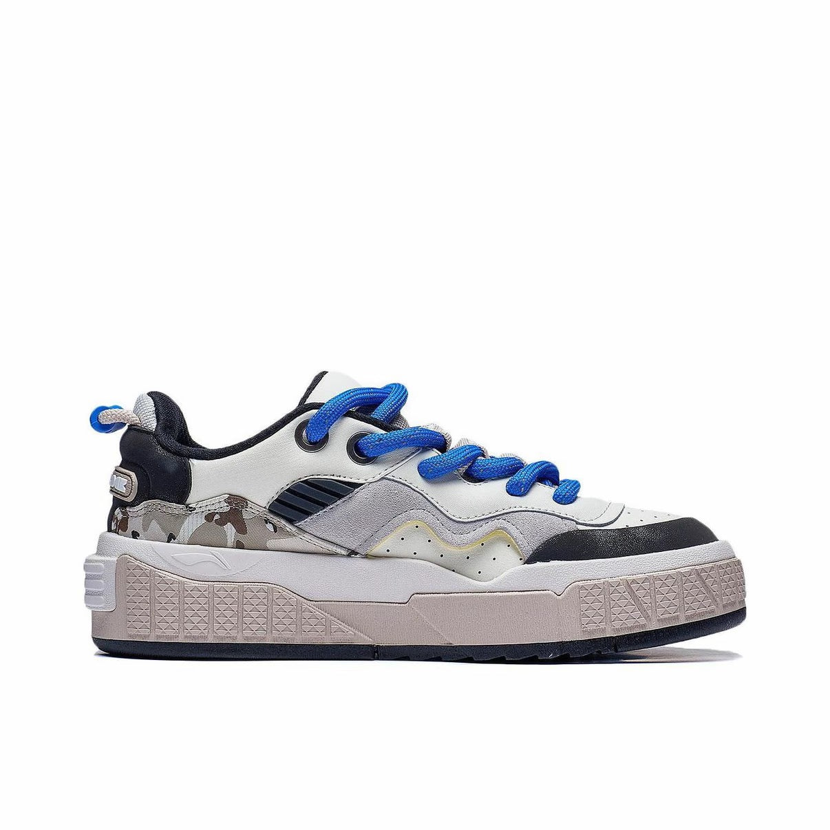 Li-Ning 001 UNBLOCK Low Casual Sneakers - White/Black/Blue