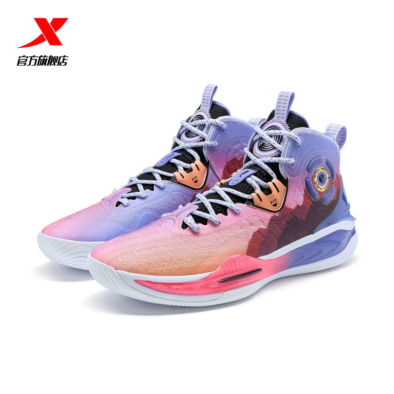 Xtep Storm Rider 2.0 - Apricot Yellow/Fluorescent Apricot Orange/ChangChun Flower Basket Purple