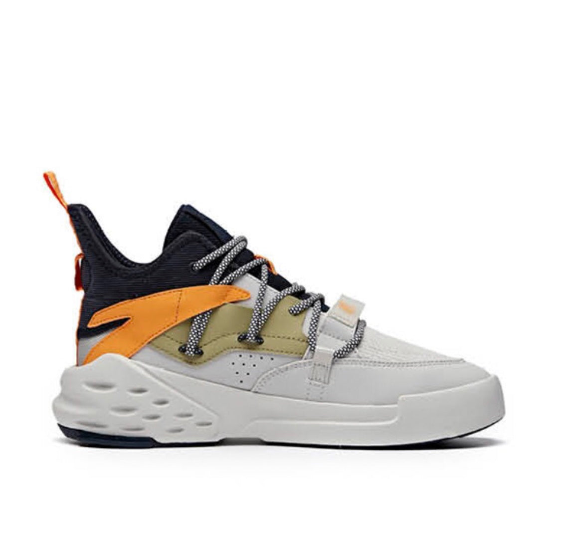 Anta Men's Badao 5 Mid Gray/Orange