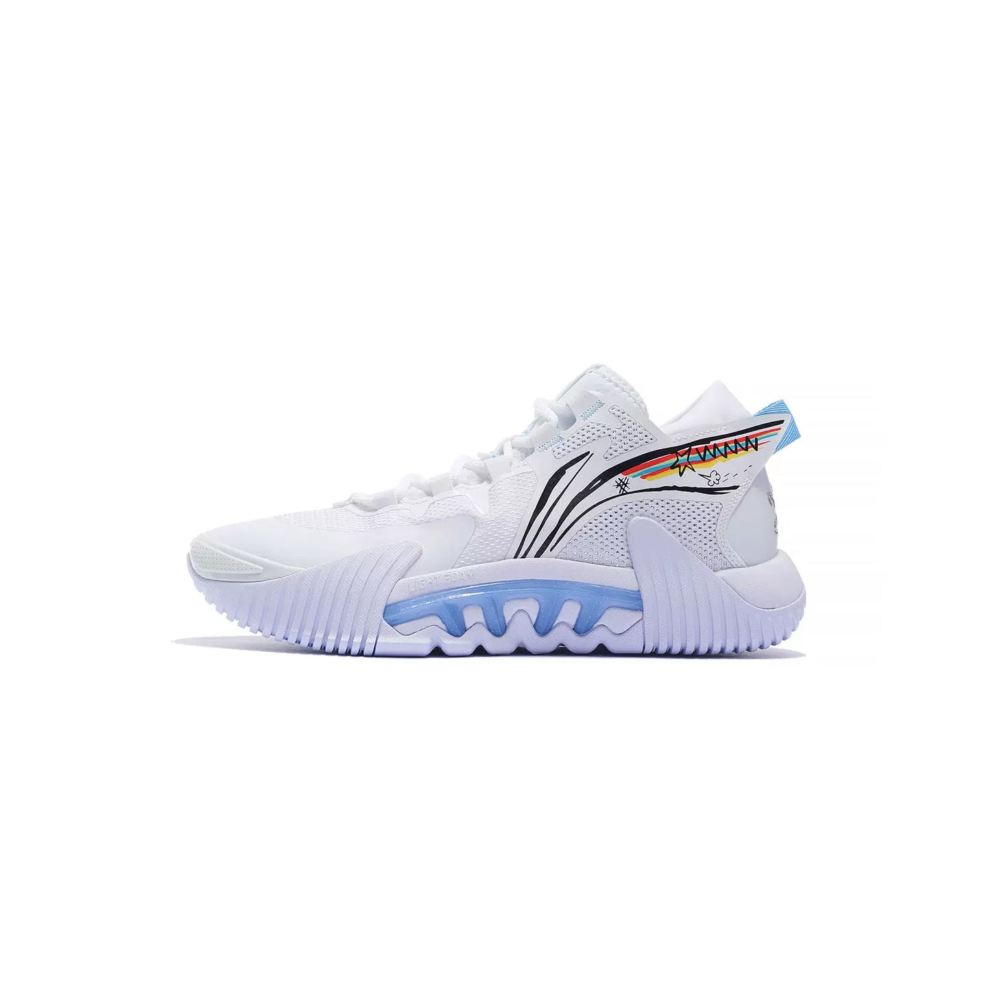 Li Ning Badfive 2.0 Beng Low Actual Basketball Shoes - Christmas