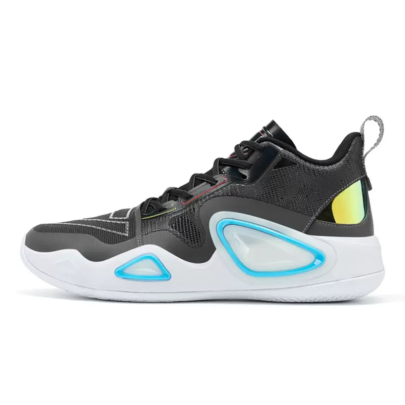 Peak Taichi Surging Big Triangle 2.0 Low Basketball Shoes - Black/Blue