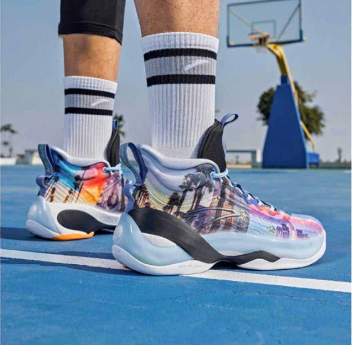 Anta Klay Thompson basketball shoes worn by pro basketball  players