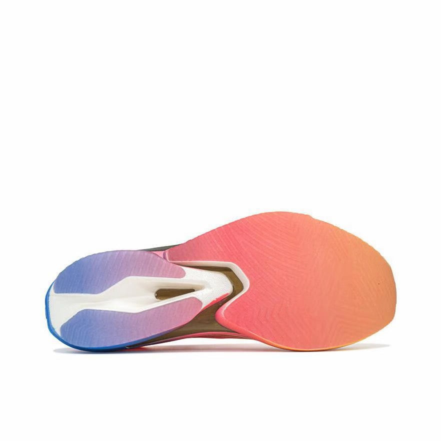 （Women & Men）Xtep 160X 6.5 Pro Running Shoes - Blue/Orange/Yellow
