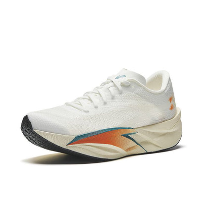 （Women & Men）Anta C202 6.0 Marathon Racing Shoes - White/Orange/Blue