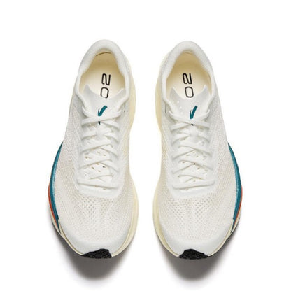 （Women & Men）Anta C202 6.0 Marathon Racing Shoes - White/Orange/Blue