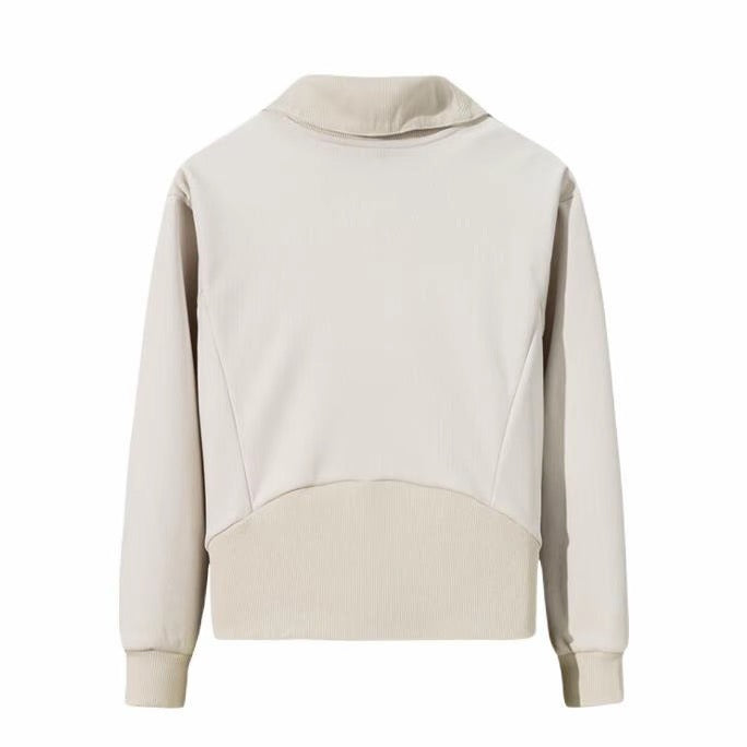 【Gu Ailing】Anta Training Series Pullover Collar Half-Zip Sweatshirt