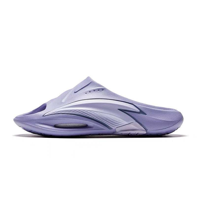 Anta Nitrogen Bubble Leisure Sports Recovery Slippers - Purple