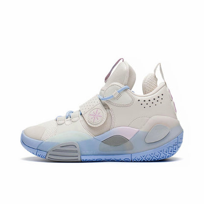 （Kids/Young）Li-Ning Wade All City 8 - Pearl White/Blue