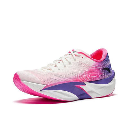 （Women & Men）Anta C202 6.0 Marathon Racing Shoes - White/Purple