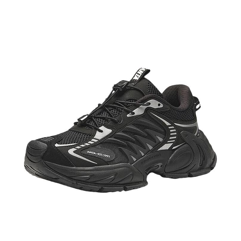 (Men & Women) Anta Star Moon 2 Retro Dad Shoes - Basic Black