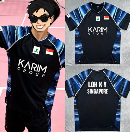 2026 China National Badminton Championships Quick-Drying Badminton T-Shirt (Unisex)