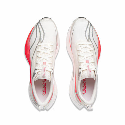 Li-Ning Red Hare 9 Pro Marathon Running Shoes - White/Red