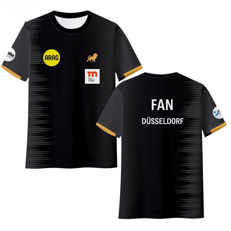 2026 Düsseldorf Table Tennis Club Fan Zhendong's Same Style Quick-drying T-shirt