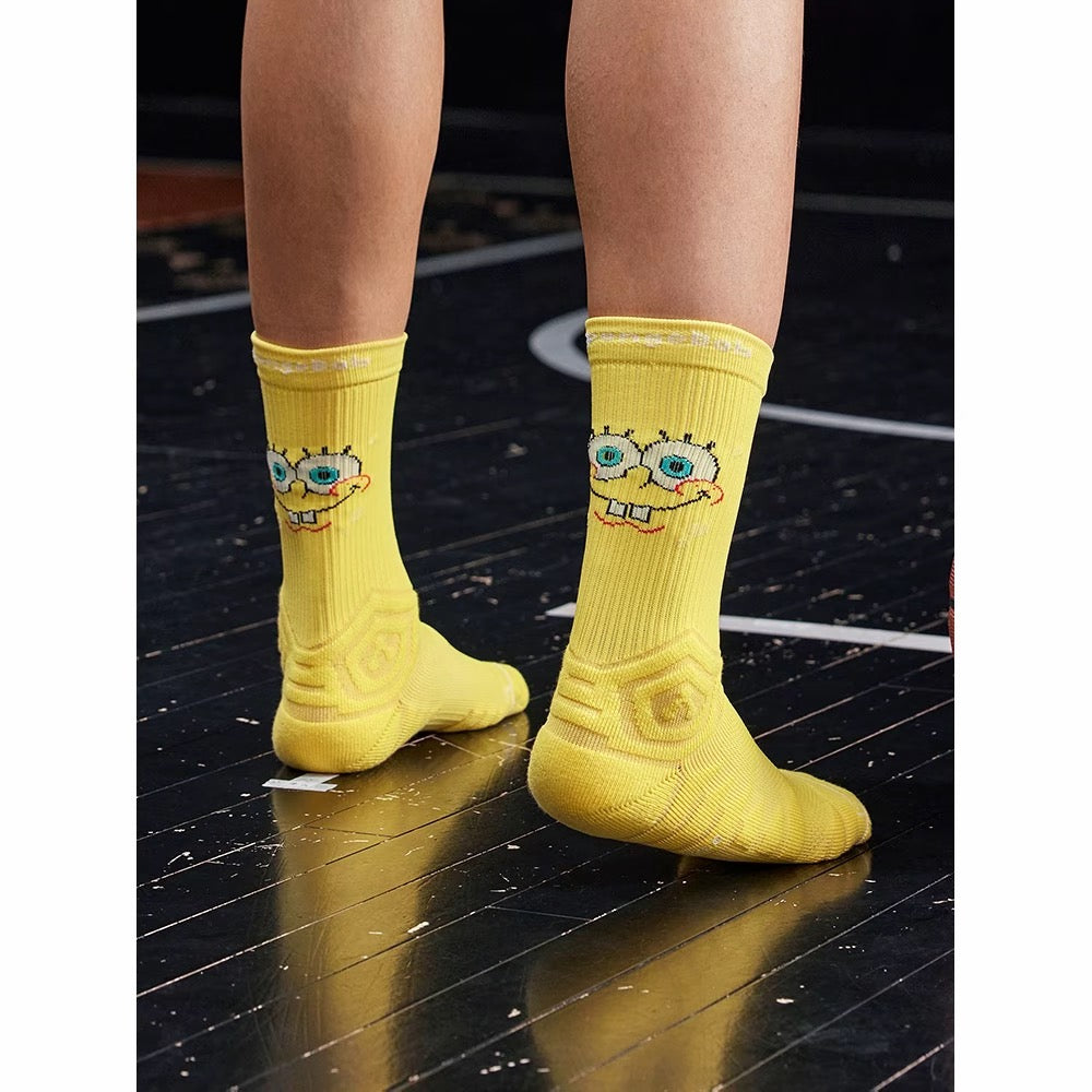 SpongeBob SquarePants x 361° Cartoon Sports Basketball Socks
