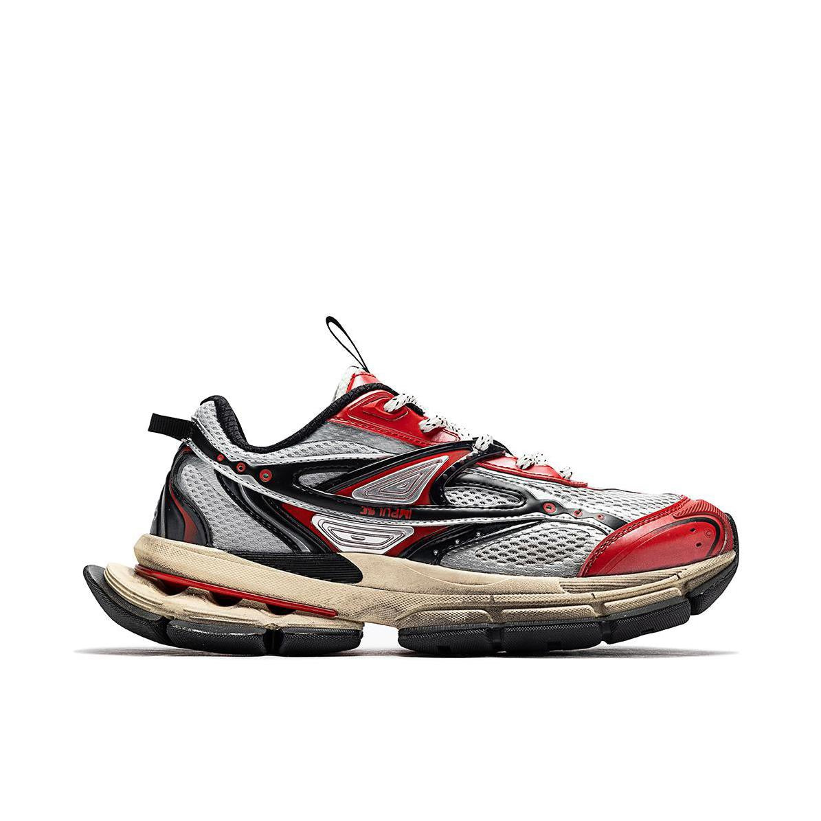 ANTA SNEAKERVERSE SV Impulse Pulse Life Casual Shoes - Grey/Red/Black