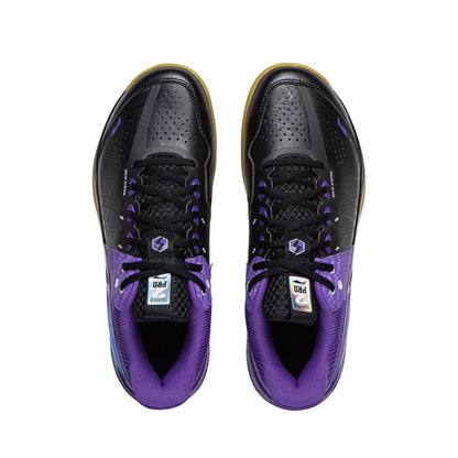 Li-Ning Thunder Pro Badminton Shoes - Purple/Black