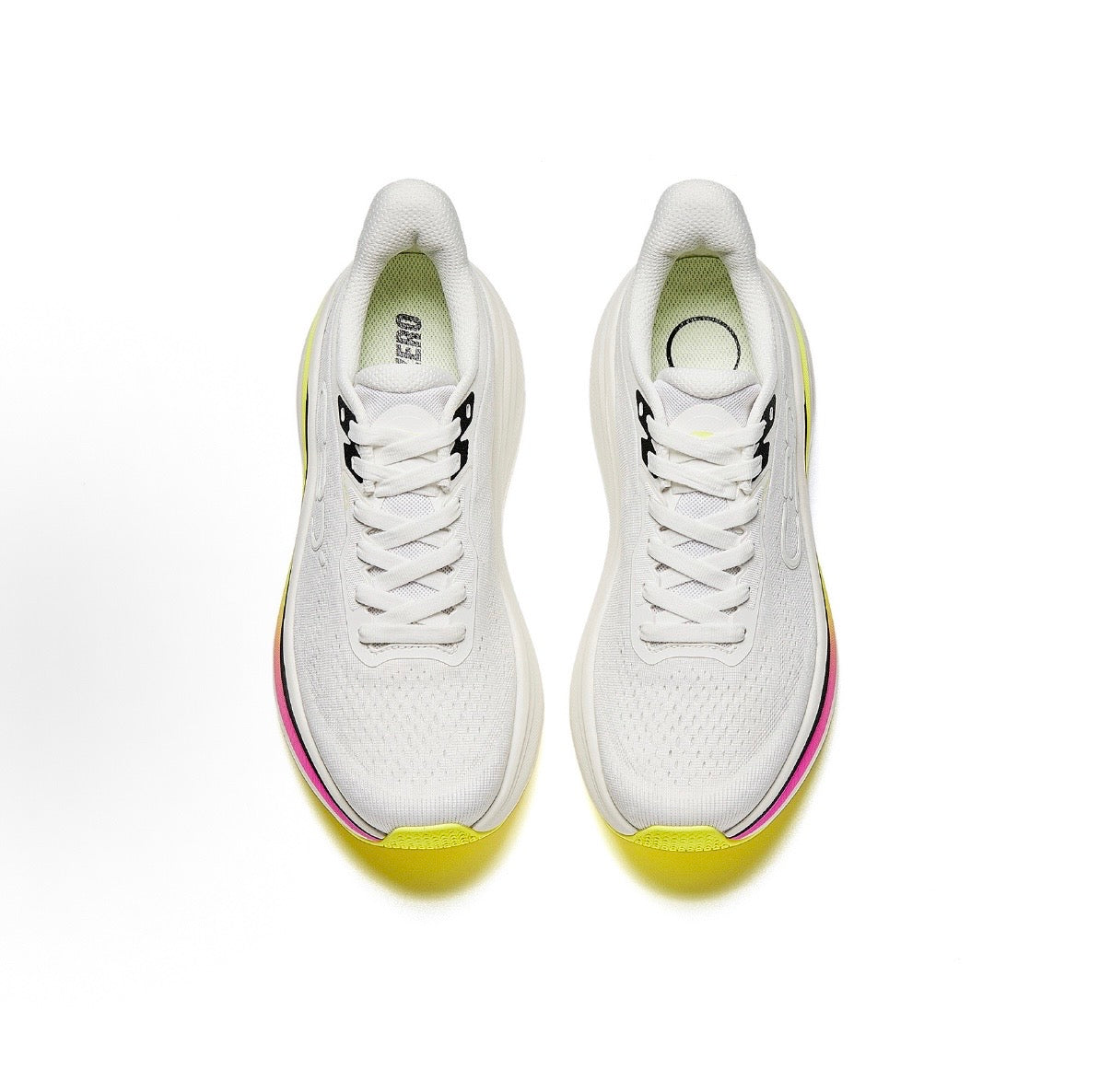 Anta C37 7.0 Running Shoes - Paper White/Basic Black