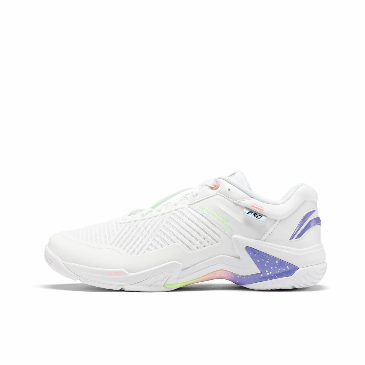 Li-Ning Thunder Pro Badminton Shoes - White