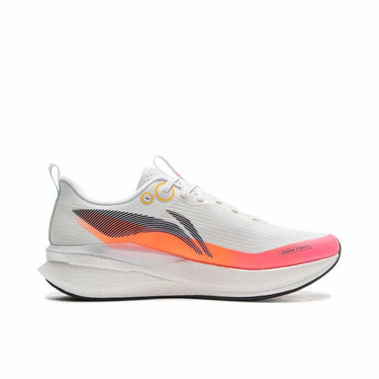 【Xiao Zhan 】 Li-Ning Red Hare 8 Pro Running Shoes - White/Red-orange