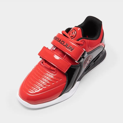 Lu Xiaojun Lifter 1.0 Professional Weightlifting Shoes / Squat Shoes - Dark Red