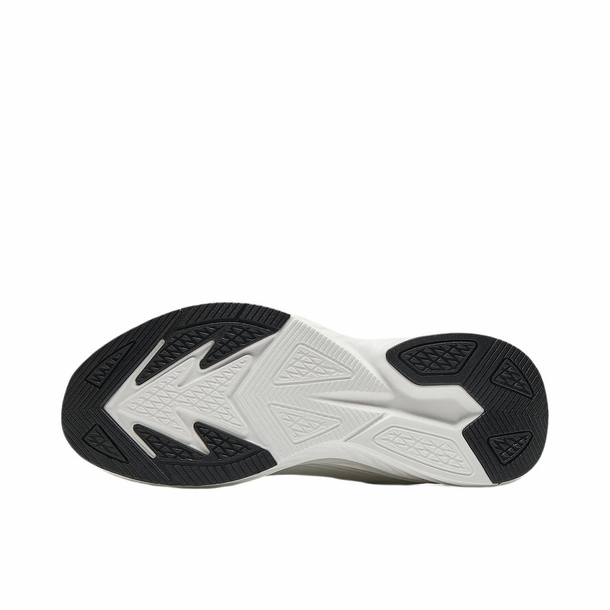 【Yibo Wang】 Anta Stinger 6 Fabric PP Film Running Shoes - Papyrus