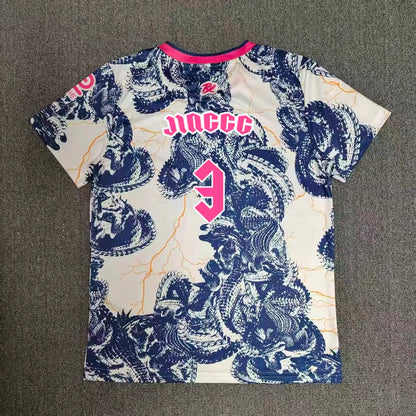 2026 Shanghai Championship Valorant Fearless Team Jersey Prx - Blue And White Porcelain Dragon T-shirt