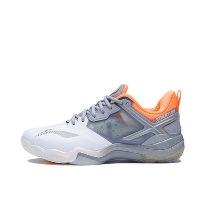 Li-Ning Sonic Boom 1.0 Badminton Shoes - Gray/Orange