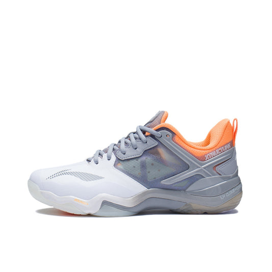 Li-Ning Sonic Boom 1.0 Badminton Shoes - Gray/Orange