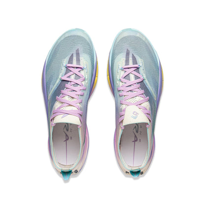 （Men）Li-Ning Feidian 5 Ultra Marathon Running Shoes - Blue/Purple