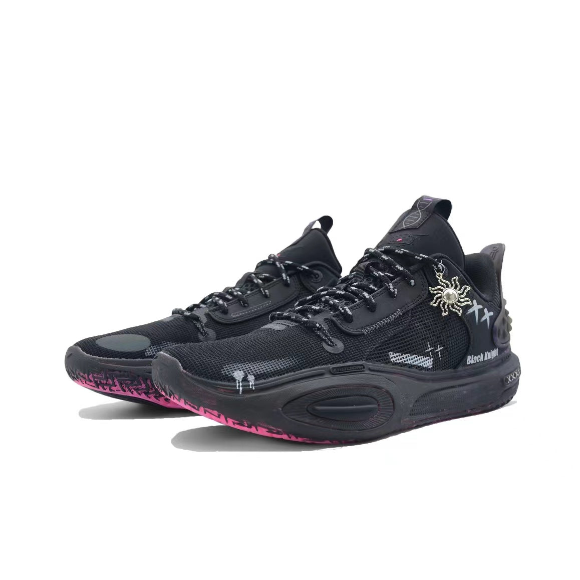 （Custom Sneakers）Li-Ning Wade All City 11 - Black Warrior