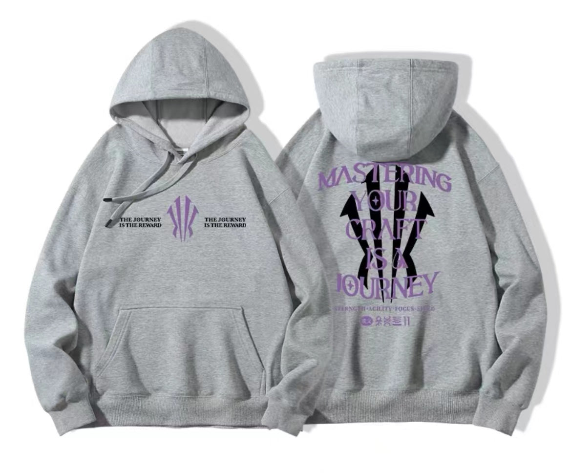 Kyrie Irving Shield Fleece Comfortable Hoodie - Purple